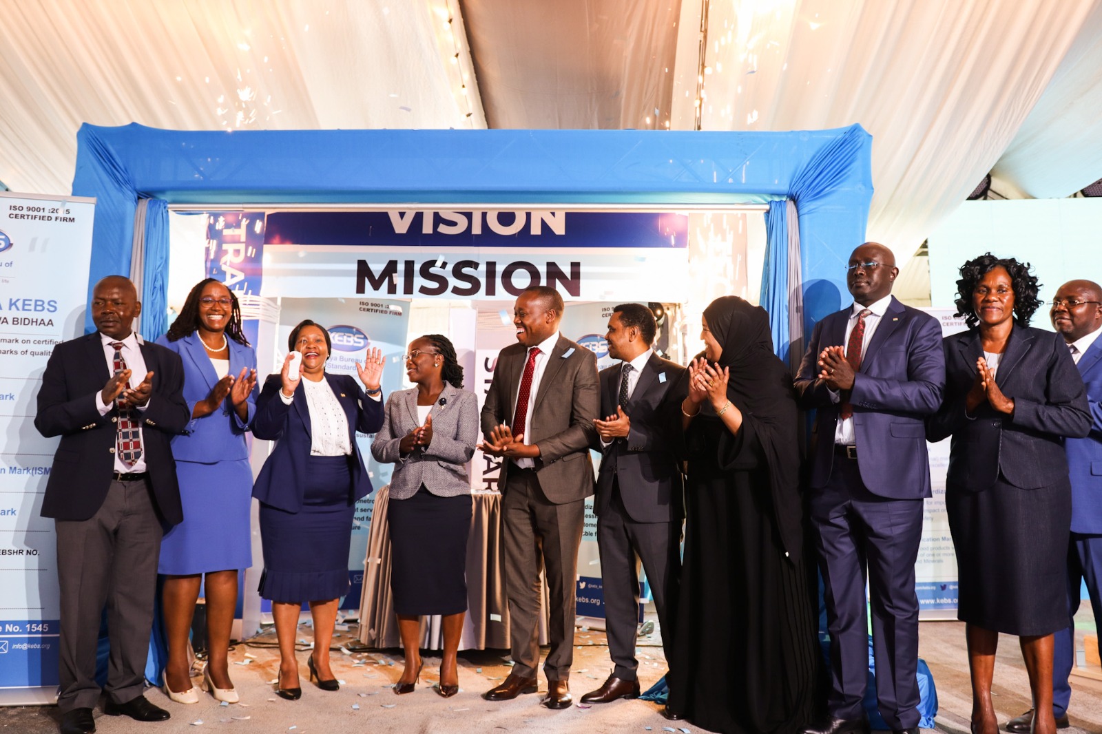 LAUNCH OF KEBS KENYA 5 YEARS BLUEPRINT