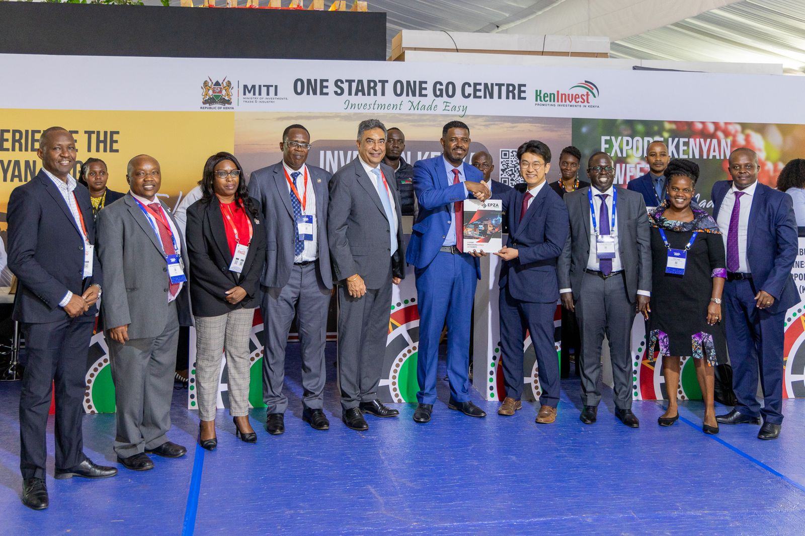 South Korean Polyester Fabric and Apparel Company (Young One Corporation) to set up 40 M $ Facility in Athi River EPZ.