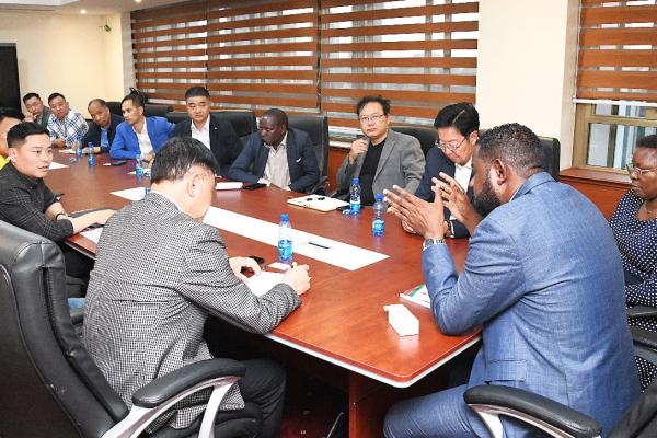 State Department for Investment Promotion Department Leads High-Level Engagement with Textile Investors from U.S, China and Asia