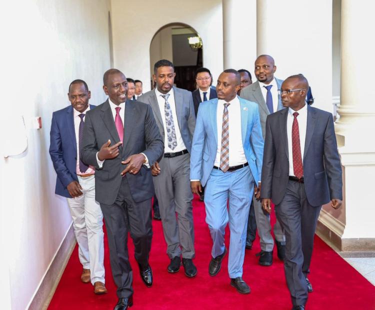 Discussion on the way forward following the gazettement of EPZs in Uasin Gishu and Busia county