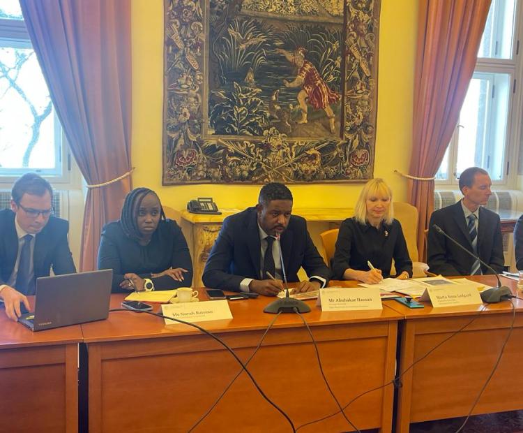 Discussions with Czech investors on bankable and well structured investment opportunities in Kenya.