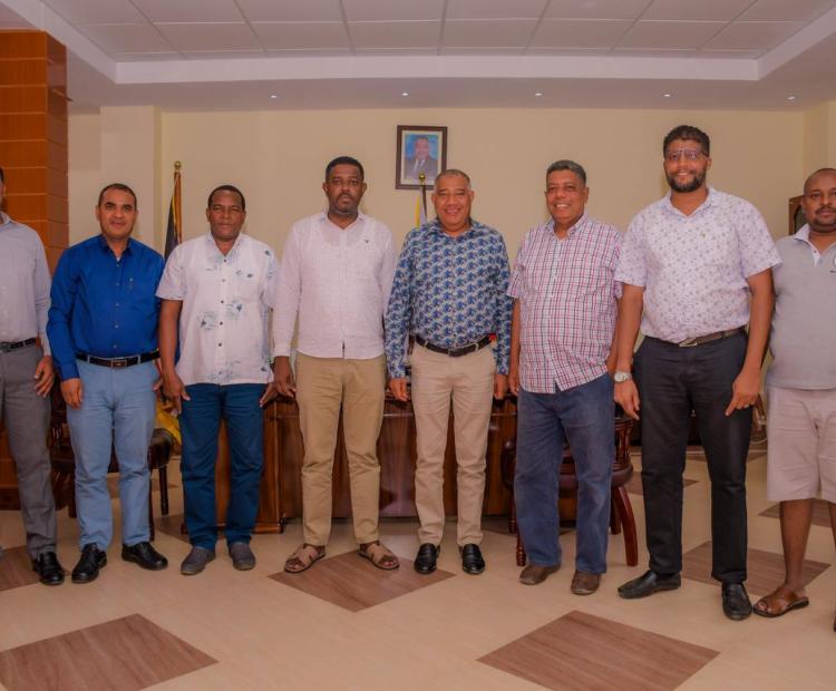 Strategic Meeting in Lamu: Advancing Blue Economy Projects and Industrial Development with H.E. President Dr. William Samoei Ruto's Support