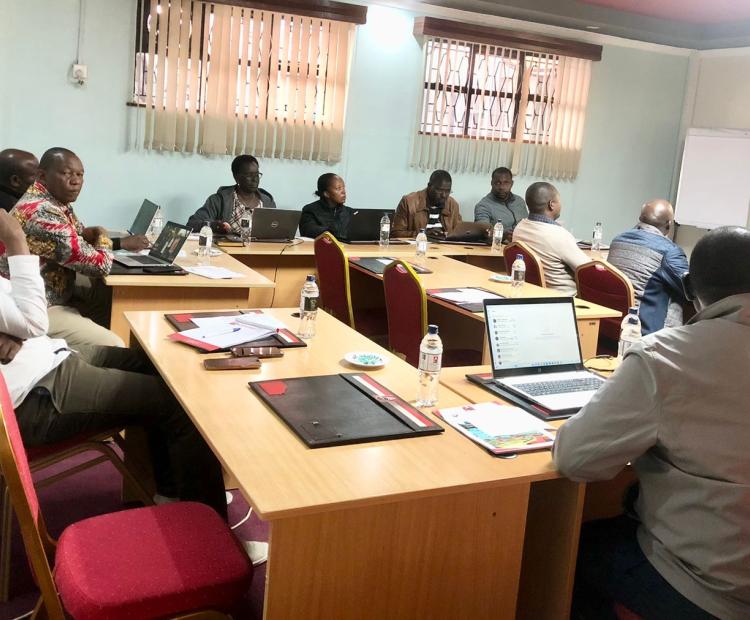 PS Abubakar Hassan meets Heads of Department at Morendat for the State Department