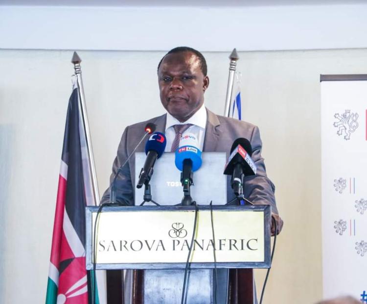 CEOs of SDIP Sagas also made a presentation  on Kenya Investment  and business  environment