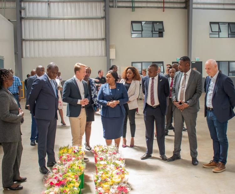 "CS Rebecca Miano Inaugurates Packed at Source EPZ Warehouse Facility in Tilisi, Marking a Major Trade and Investment Milestone