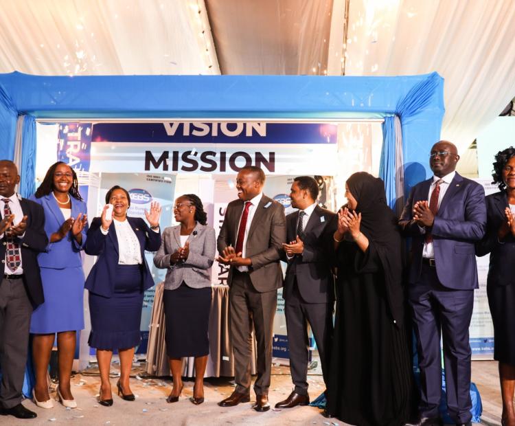 LAUNCH OF KEBS KENYA 5 YEARS BLUEPRINT