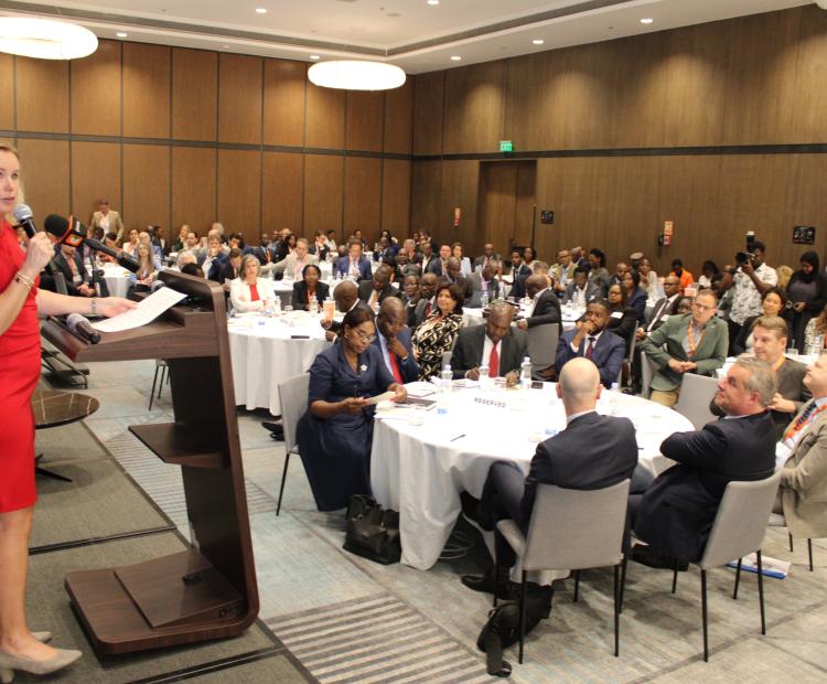 The Minister for Foreign Trade and Development of the Netherlands Ms. Reinette Klever