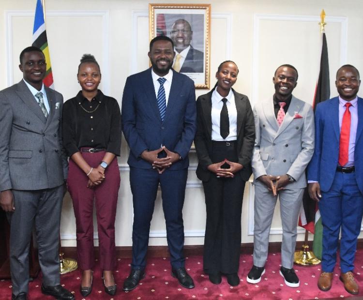 State Department for Investment Promotion Engages County Student Leaders in Dialogue on Youth Empowerment and Opportunities
